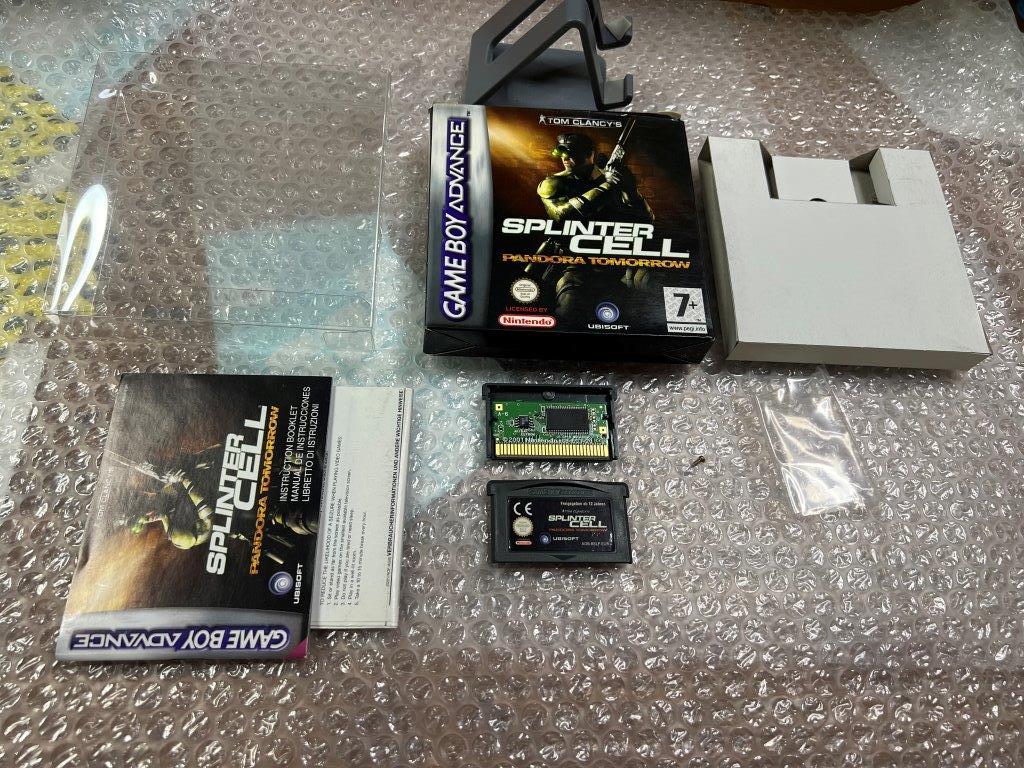 GBA Splinter Cell Pandora Tomorrow / スプリンターセル 欧州版 海外 輸入 状態画像参照 動作確認済 送料無料 同梱可