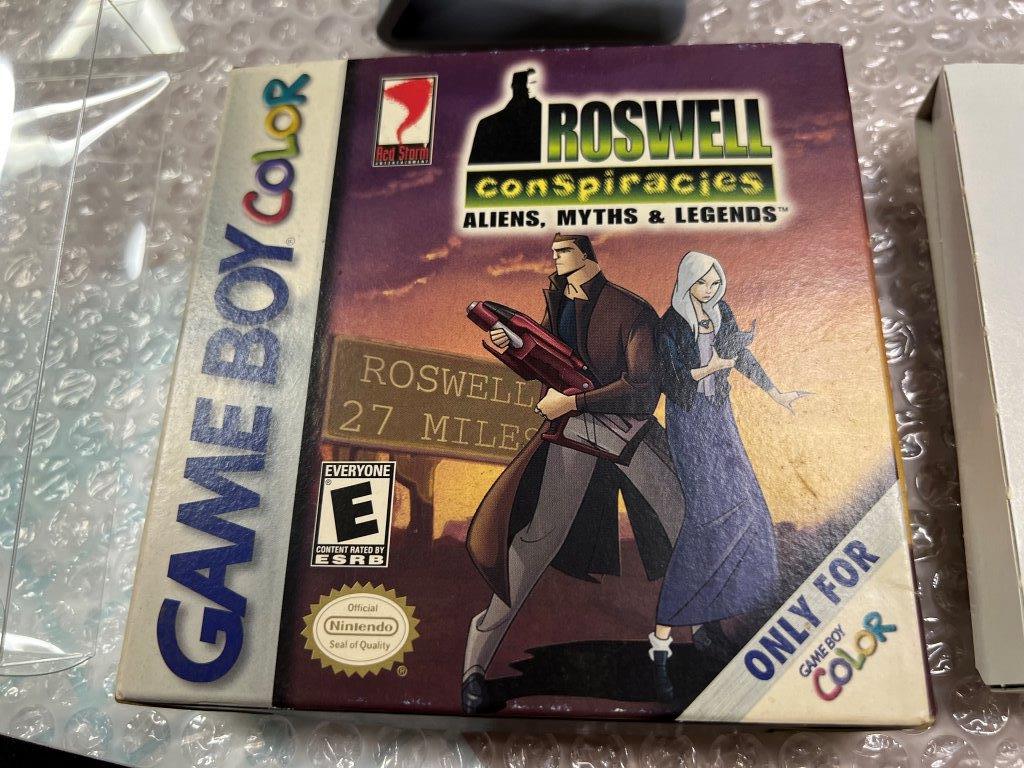 GBA Roswell Conspiracies Aliens, Myths & Legends 北米版 海外 輸入 状態画像参照 動作確認済 送料無料 同梱可 GBA Roswell Conspiracies Aliens, Myths & Legends 北米版 海外 輸入 状態画像参照 動作確認済 送料無料 同梱可