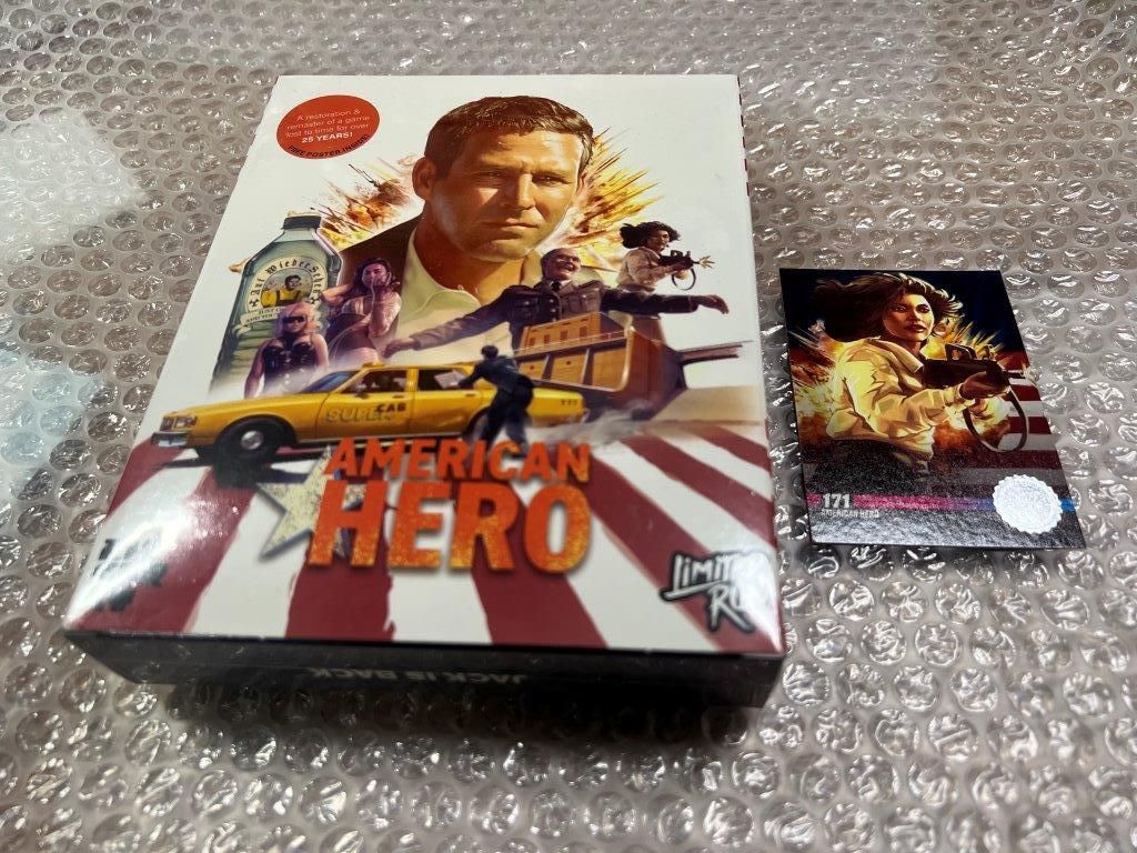 PS4 American Hero / アメリカン・ヒーロー + カード 北米版限定版 輸入 海外 新品未開封 送料無料 同梱可
