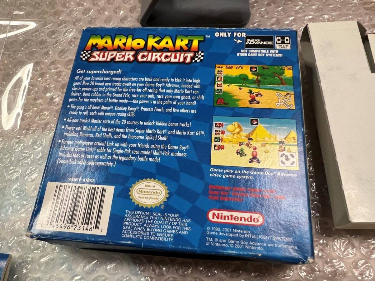 GBA Mario Kart Super Circuit / マリオカート 北米版 海外 輸入 状態画像参照 動作確認済 送料無料 同梱可