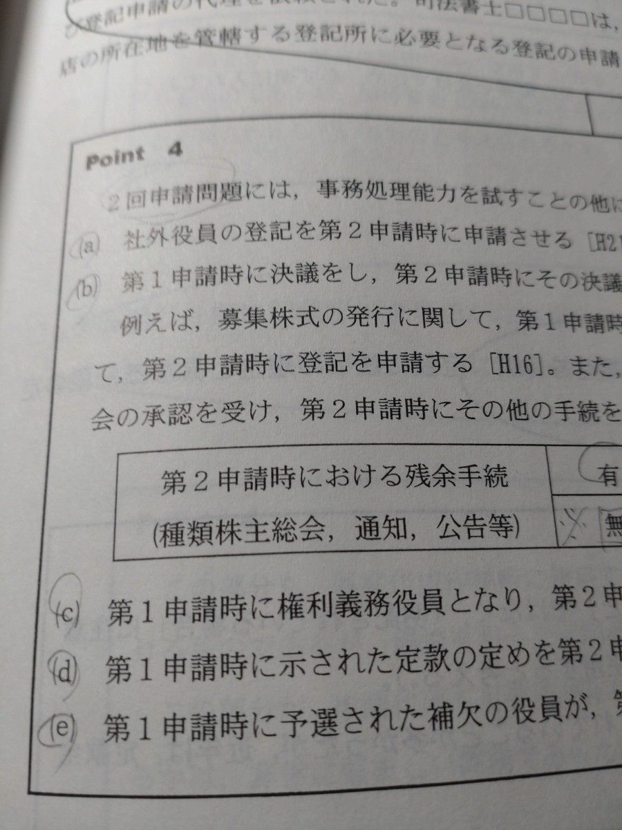司法書士 記述式対策講座テキスト 姫野講師 2022年合格目標 TAC 司法書士 記述式対策講座テキスト 姫野講師 2022年合格目標 TAC