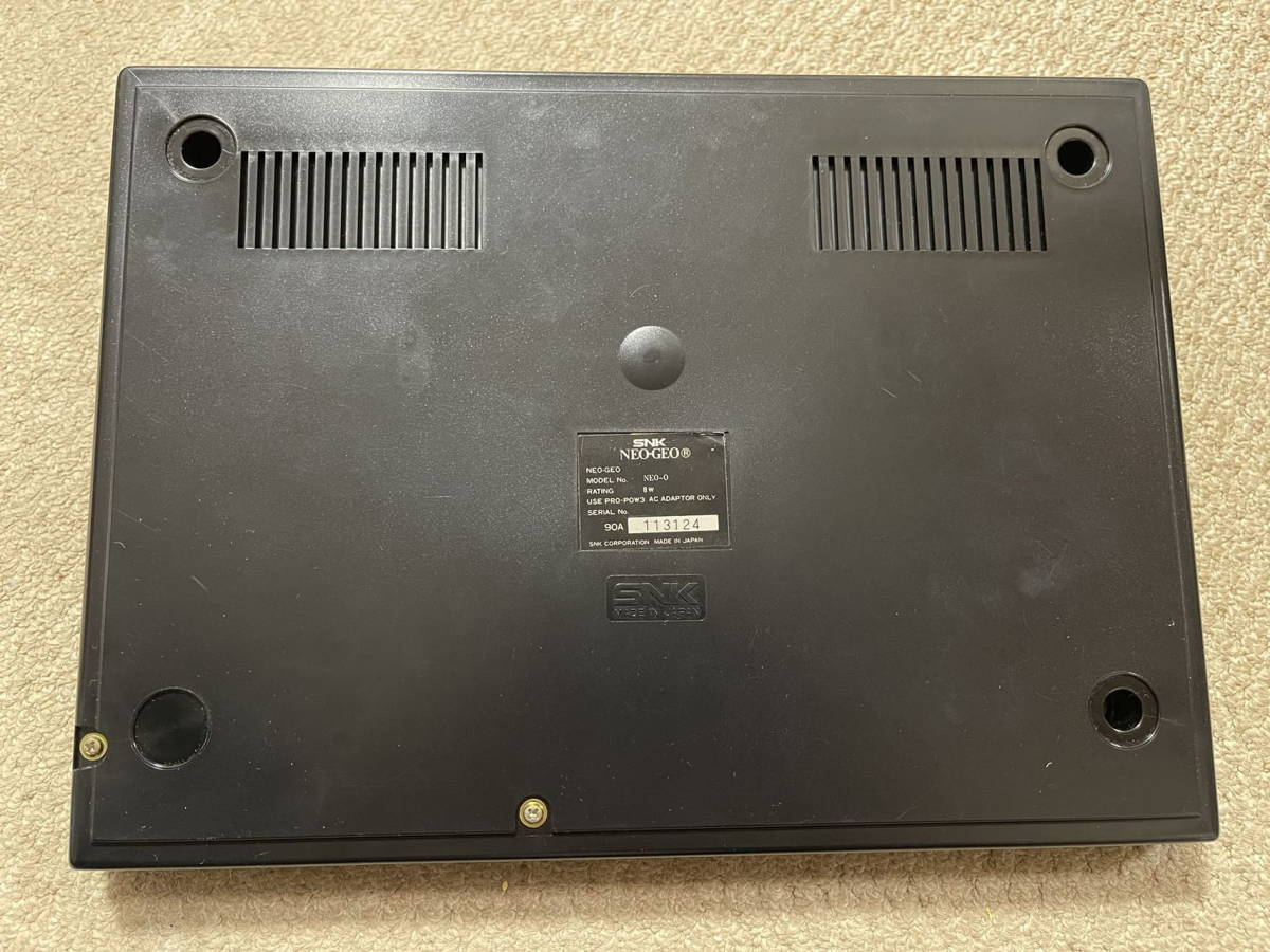 SNK NEOGEO ネオジオ 本体 NEO-0(NEO-GEO MAX 330 MEGA) 超美品 SNK NEOGEO ネオジオ 本体 NEO-0(NEO-GEO MAX 330 MEGA) 超美品