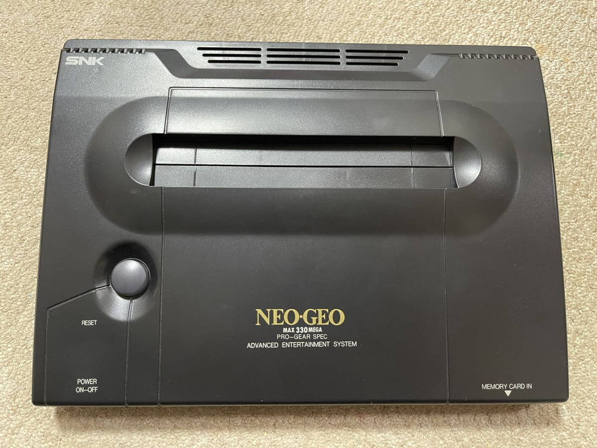 SNK NEOGEO ネオジオ 本体 NEO-0(NEO-GEO MAX 330 MEGA) 超美品 SNK NEOGEO ネオジオ 本体 NEO-0(NEO-GEO MAX 330 MEGA) 超美品