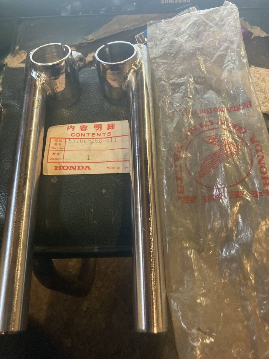 純正 cb72 セパレートハンドル Y部品 cb77 cyb72 絶版 (ホンダ用 純正 cb72 セパレートハンドル Y部品 cb77 cyb72 絶版 (ホンダ用