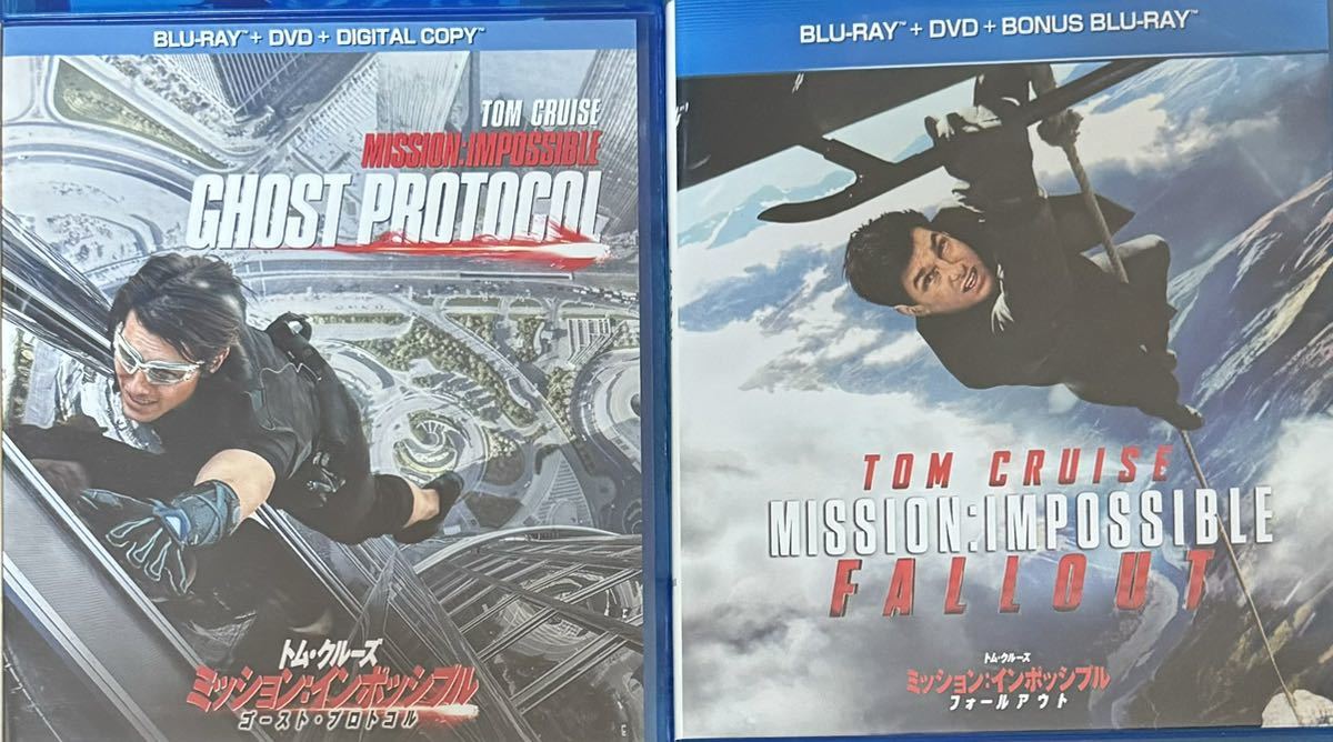 ミッション インポッシブル ゴースト・プロトコル (blu-ray＋DVD) ＋ フォールアウト (blu-ray2枚＋DVD)_画像1