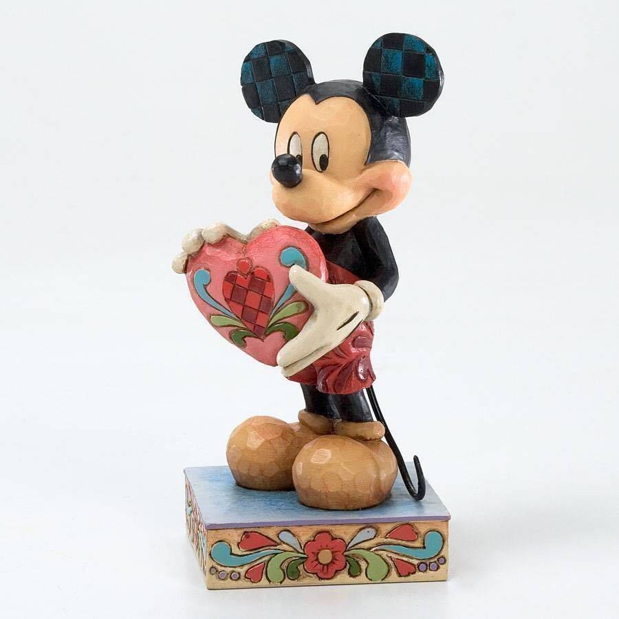 【ミキミニ2体セット】ディズニートラディション Mickey Mouse with Heart , Minne Heat 2体セット新品_画像1