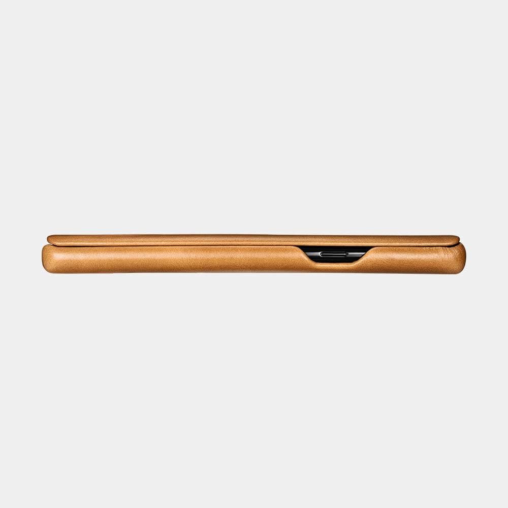 iCARER Galaxy Note7用本革 手帳型 エッジ ビンテージ レザーフリップケース Curved Edge G250 ブラック_画像8