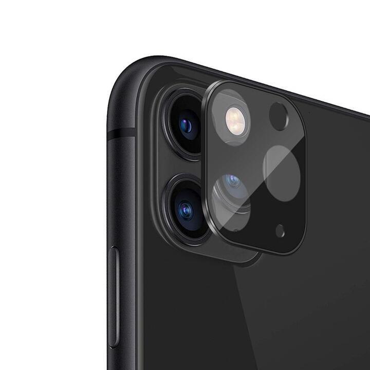 iPhone 14 Pro 6.1inch用 カメラフイルム 強化ガラス 自動装着 高透過率 耐衝撃 飛散防止 レンズ保護ガラスフィルム クリア_画像2