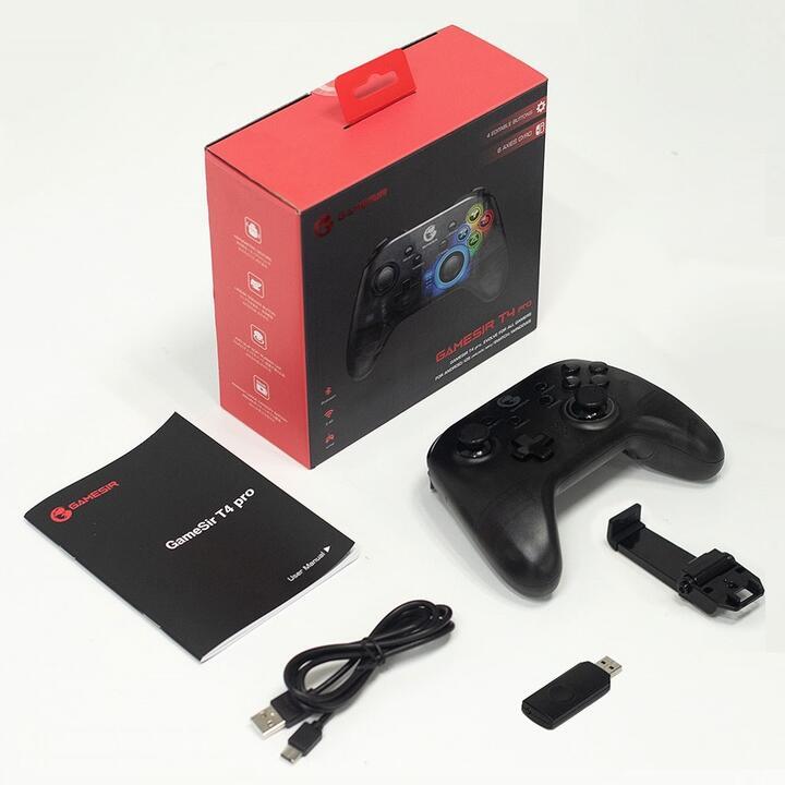 GameSir T4 pro iOS/Android/Windows PC/Switchに対応 PC コントローラー Bluetooth 2.4GHz USB接続可能 ワイヤレスゲームパッドの画像7