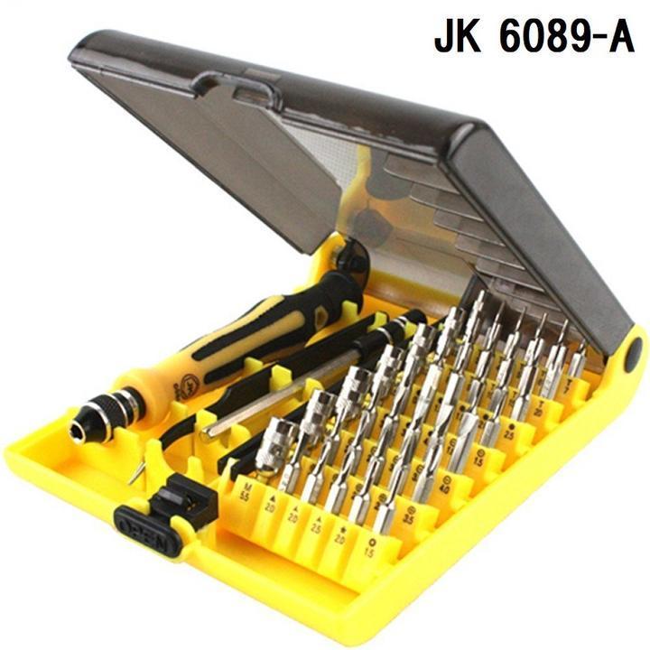 JACKLY 45in1 CR-V 42BITS トルクスドライバーT3～T15 星型 Y2.0ドライバー 六角 H型メス M型オス 特殊工具 JK-6089B_画像2