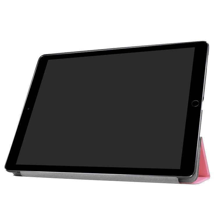 iPad Pro 12.9インチ第2世代 2017/第1世代 2015用 PUレザー 三つ折り スマートケース スタンド機能 黒の画像5