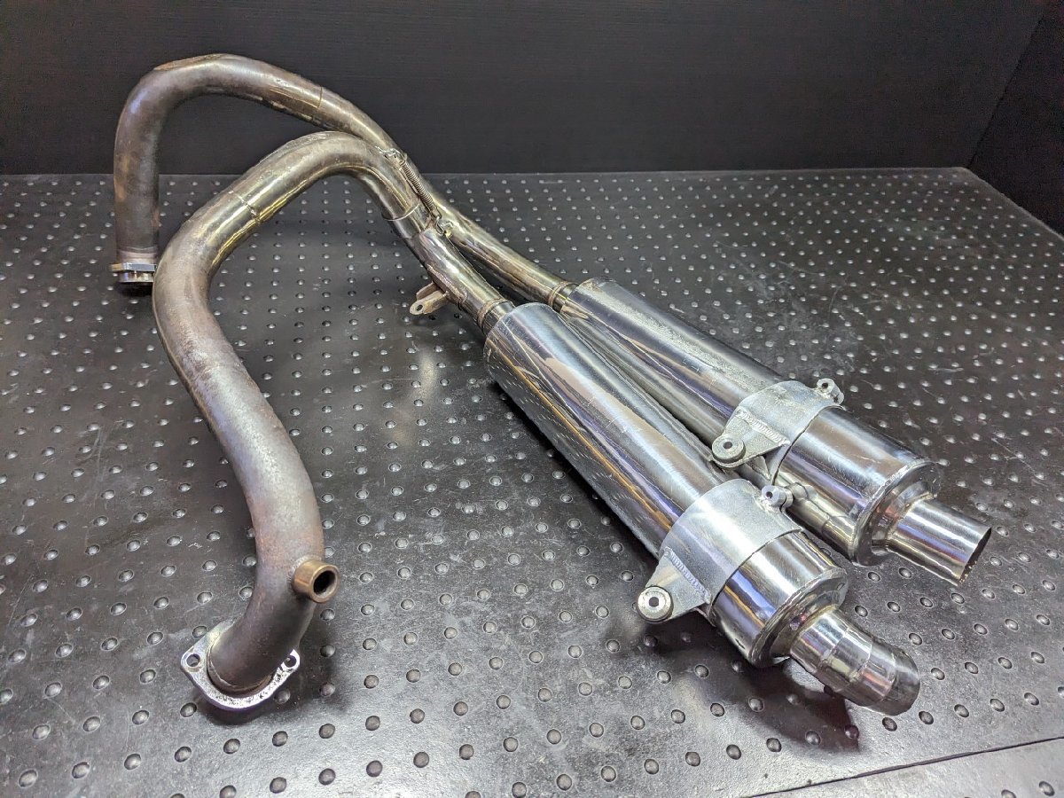# Buell X1 lightning after market 2 pipe out full exhaust muffler 2001 year SS11 search S1 S3 M2 XL883 XL1200 Buell [R051130]