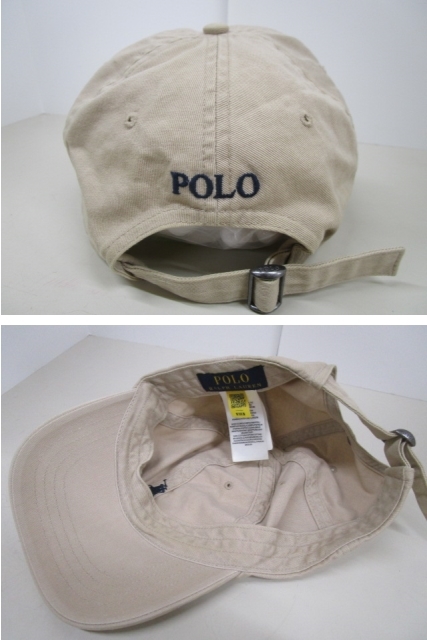 12347RSZ◎Polo Ralph Lauren ラルフローレン 帽子3点セット キャップ/バケットハット◎中古_画像9