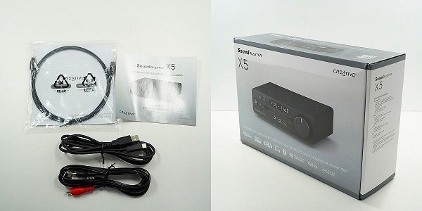 Creative/クリエイティブ Sound Blaster X5 SB-X-5 DAC ヘッドホンアンプ 簡易動作確認済み /080_画像10