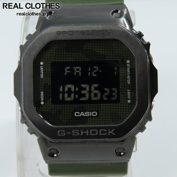 G-SHOCK/Gショック メタルカバード カモフラ柄/迷彩柄 GM-5600B-3 /000_詳細な状態は商品説明内をご確認ください。