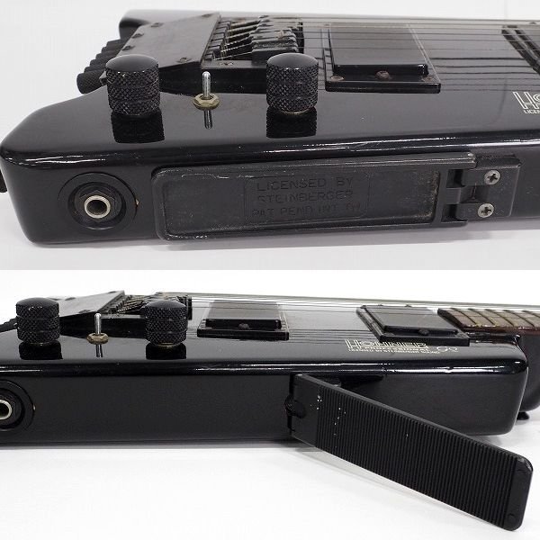 ★【ジャンク】HOHNER/ホーナー PROFESSIONAL G2 ヘッドレス エレキギター LICENSED BY STEINBERGER ソフトケース付 同梱×/D4X_画像7