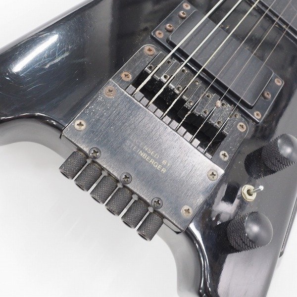 ★【ジャンク】HOHNER/ホーナー PROFESSIONAL G2 ヘッドレス エレキギター LICENSED BY STEINBERGER ソフトケース付 同梱×/D4X_画像6