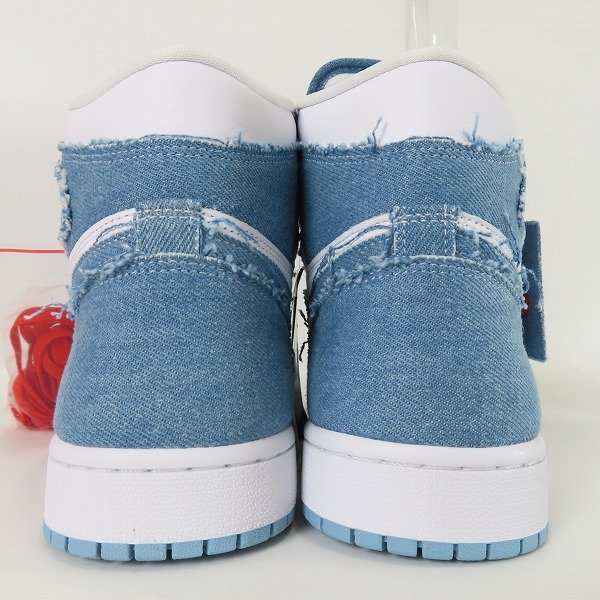 NIKE/ナイキ WMNS AIR JORDAN 1 RETRO HIGH OG DENIM/エアジョーダン1 レトロ ハイ オリジナル デニム DM9036-104/28 /080_画像2