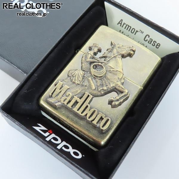 ZIPPO/ジッポー マルボロ 日本上陸50周年記念モデル 世界150個限定 Rideデザイン シリアル114/150 アーマー 2022年製 /000_詳細な状態は商品説明内をご確認ください。