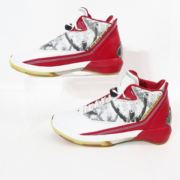 【観賞用】NIKE/ナイキ AIR JORDAN XX2/エアジョーダン 22 OMEGA/オメガ '07 315299-162/27.5 /100_画像4