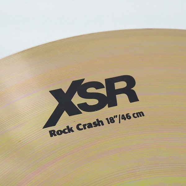 SABIAN/セイビアン XSR Rock Crash 18/46cm ドラム クラッシュ シンバル 同梱×/D1X_画像5