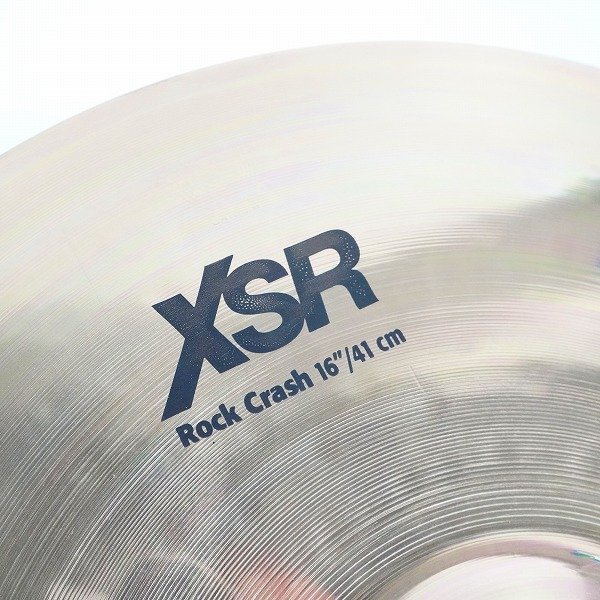 SABIAN/セイビアン XSR Rock Crash 16/41cm ドラム クラッシュ シンバル 同梱×/D1X_画像5