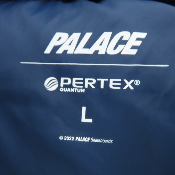 ☆PALACE/パレス 22SS PERTEX PALACE LONDON PUFFA JACKET/パーテックス パレス ロンドン パファジャケット/L /080_画像3