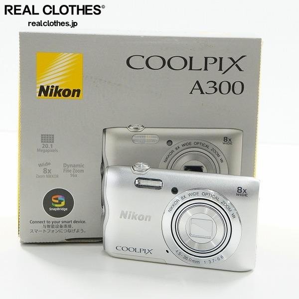 Nikon/ニコン COOLPIX A300 クールピクス コンパクトデジタルカメラ 簡易動作確認済み /000_詳細な状態は商品説明内をご確認ください。