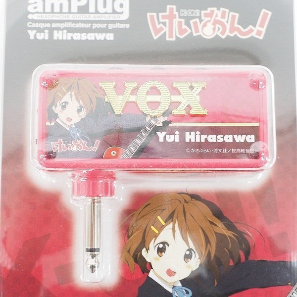 【未使用】VOX/ヴォックス amPlug アンプラグ AP-YUI-RED Yui Hirasawa/ギター用 けいおん！ 平沢唯モデル レッド /000_画像3