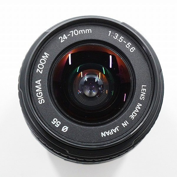 SIGMA/シグマ ZOOM 24-70mm 1:3.5-5.6 ASPHERICAL ソニー/ミノルタ 用 カメラ レンズ AF動作確認済み /000_画像2