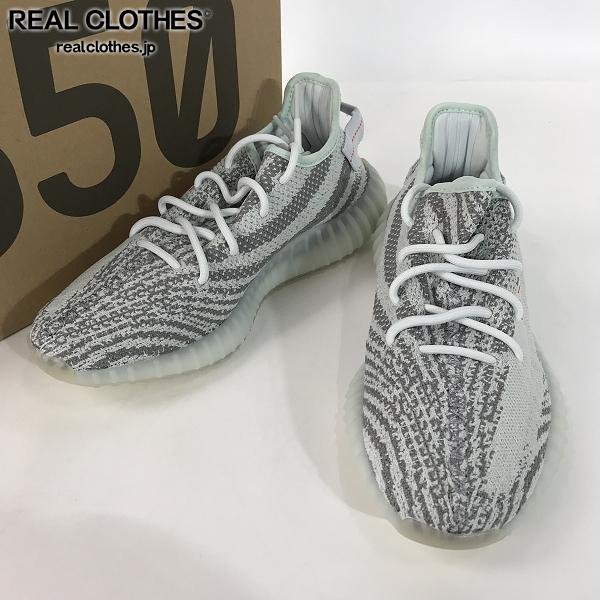 adidas/アディダス YEEZY BOOST 350 V2/イージーブースト BLUE TINT/ブルーティント B37571/27.0 /080_詳細な状態は商品説明内をご確認ください。