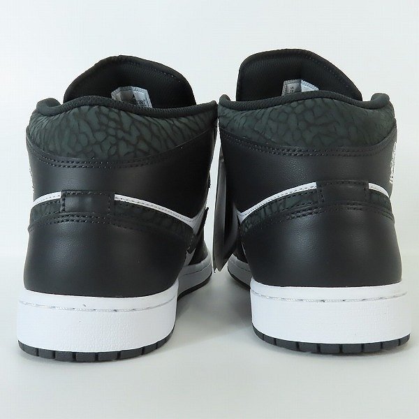 【未使用】NIKE/ナイキ AIR JORDAN 1 MID SE ELEPHANT/エア ジョーダン 1 ミッド SE エレファント FB9911-001/28 /080_画像2