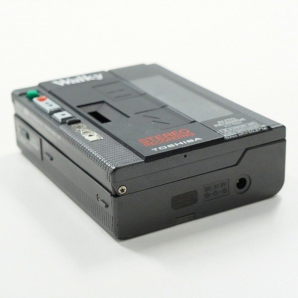 【ジャンク】TOSHIBA/東芝 Walky/ウォーキー KT-RS1 ステレオレコーディング ポータブル カセットプレーヤー /000_画像5