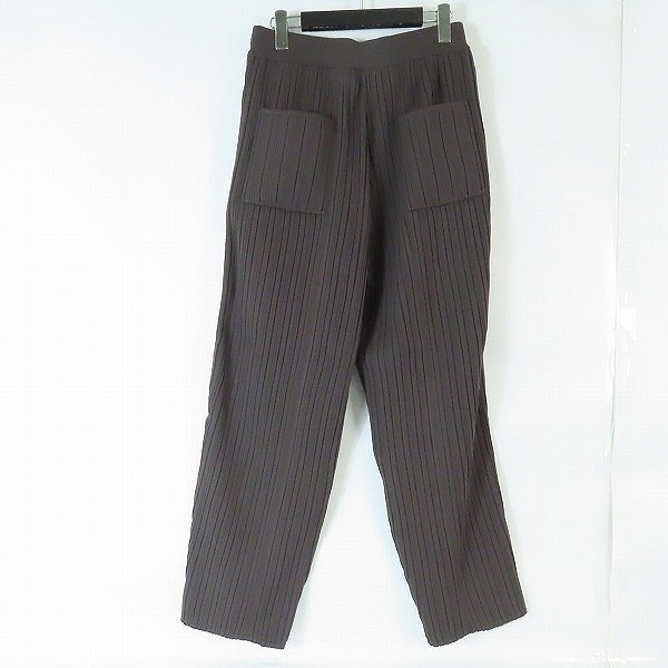 YOKE/ヨーク 22SS Pleated Knit Lounge Pants/プリーツニットパンツ YK22SS0359S/3 /060_画像2