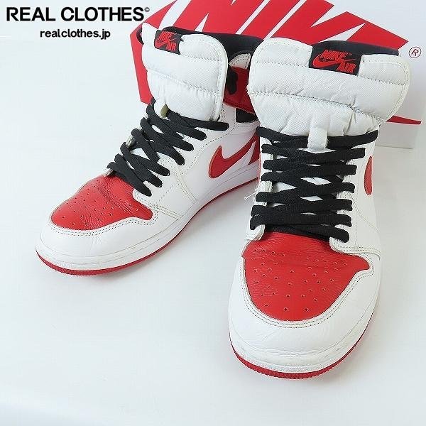 NIKE/ナイキ AIR JORDAN 1 RETRO HIGH OG Heritage エアジョーダン1 555088-161/29 /080_詳細な状態は商品説明内をご確認ください。