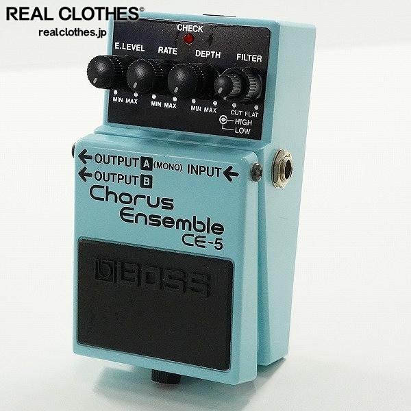 BOSS/ボス CE-5 Chours Ensemble コーラスアンサンブル エフェクター 動作確認済み /000_詳細な状態は商品説明内をご確認ください。