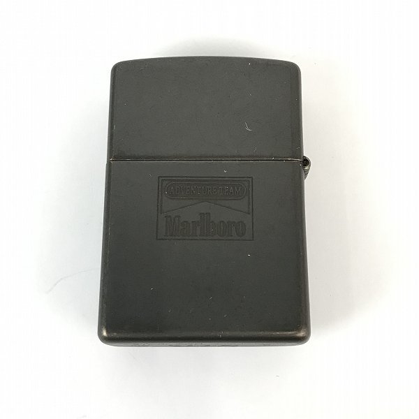 ZIPPO/ジッポー Marlboro ADVENTURE TEAM マルボロ コンパス メタル貼り 古美仕上げ 1997年製 /LPL_画像2