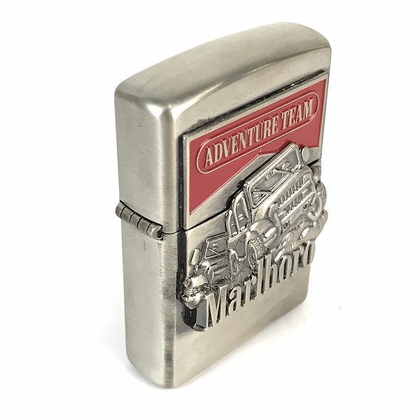 ZIPPO/ジッポー Marlboro/マルボロ ADVENTURE TEAM アドベンチャーチーム メタル貼り 1997年製 /LPL_画像3