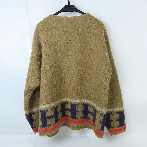 ☆HUF/ハフ 21AW PALISADES CARDIGAN ニットカーディガン/XL /080_画像2