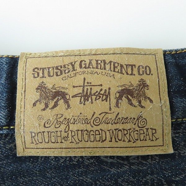 STUSSY/ステューシー ROUGH＆RUGGED DENIM デニムパンツ/34 /060_画像7