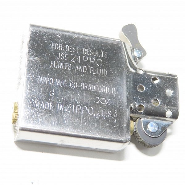 ZIPPO/ジッポー U.S. NAVY エンブレム メタル貼り ブラッククラックル 99年製 /LPL_画像6