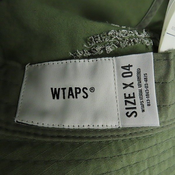 WTAPS/ダブルタップス 23SS JUNGLE 02 HAT/ジャングルハット/バケットハット 231HCDT-HT19/4 /LPL_画像7