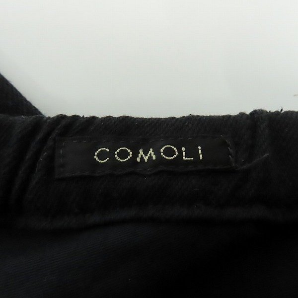 COMOLI/コモリ シルクネップシャーリングワイドパンツ T01-03007/2 /000_画像3