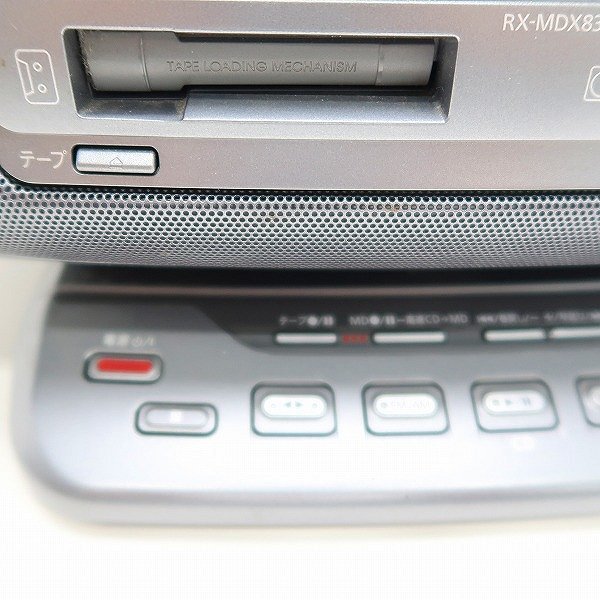 Panasonic/パナソニック RX-MDX83 パーソナルMDシステム CD/MDラジオ 簡易動作確認済み /100_画像5