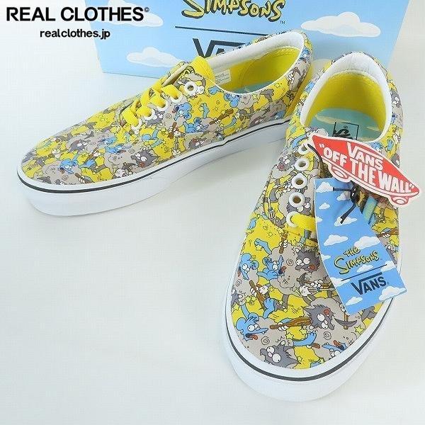 【未使用】VANS/バンズ THE SIMPSONS/シンプソンズ Era/エラ ローカットスニーカー VN0A4BV41UF/26 /080_詳細な状態は商品説明内をご確認ください。