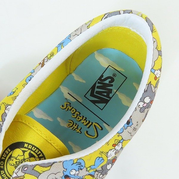 【未使用】VANS/バンズ THE SIMPSONS/シンプソンズ Era/エラ ローカットスニーカー VN0A4BV41UF/26 /080_画像5