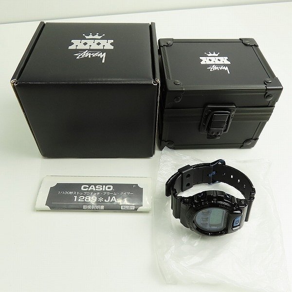 STUSSY×G-SHOCK/ステューシー×G-ショック 30th/30周年記念コラボ限定 XXX 三つ目 ブルー/DW-6900ST /000_画像8