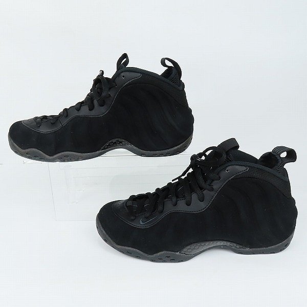 NIKE/ナイキ AIR FOAMPOSITE ONE PRM/エア フォームポジット プレミアム トリプルブラック 575420-006/27.5 /080_画像4