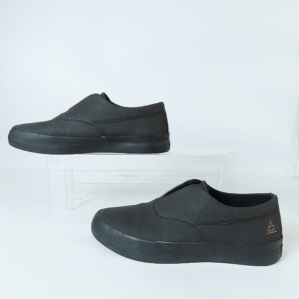 HUF/ハフ DYLAN SLIP ON スウェードレザースニーカー スリッポン VC00014 24.0 /080_画像4