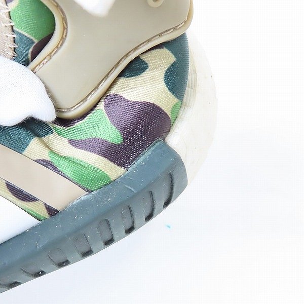 A BATHING APE×adidas/アベイシングエイプ×アディダス 16AW NMD_R1 BAPE BA7326/25.5 /080_画像7